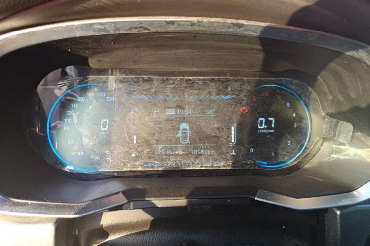 Used JETOUR X70 2023 1.5T DCT Flagship Edition 5 Seats Instrument Cluster