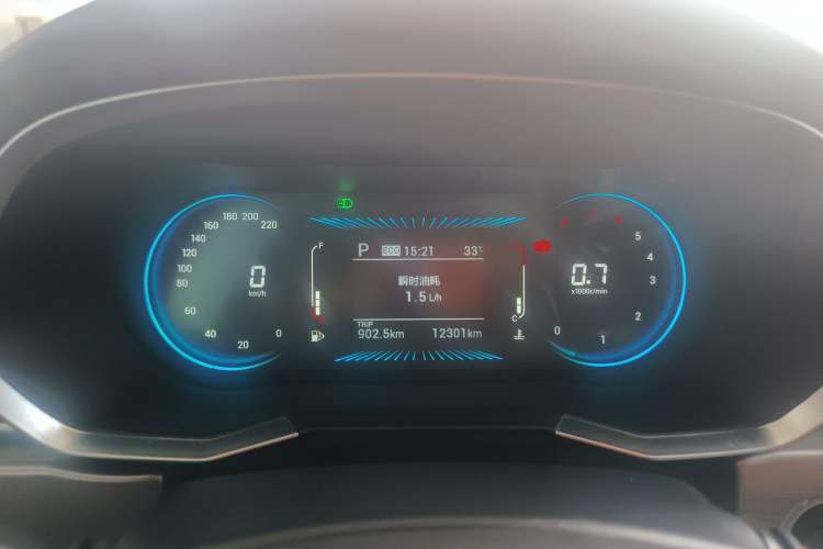 Used JETOUR X70 2023 1.5T DCT Beyond PRO Edition 5-Seater Instrument Cluster