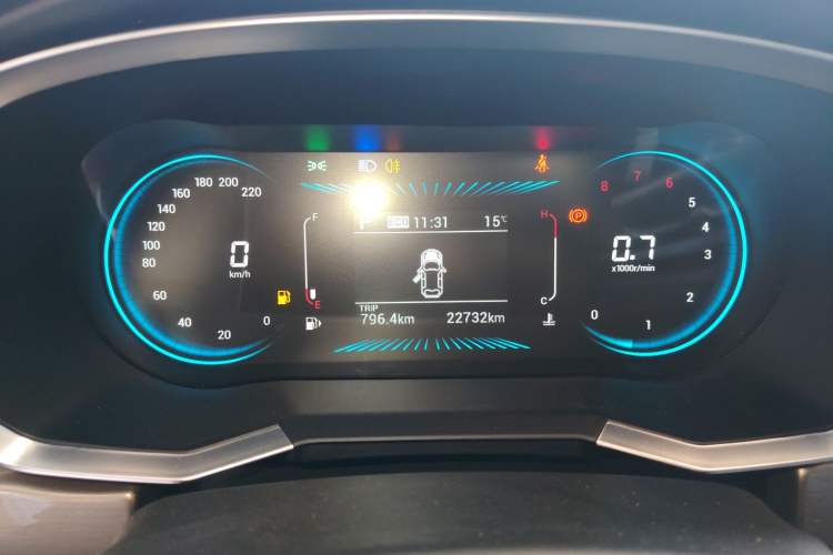 Used JETOUR X70 2023 1.5T DCT Beyond PRO Edition 5-Seater Instrument Cluster