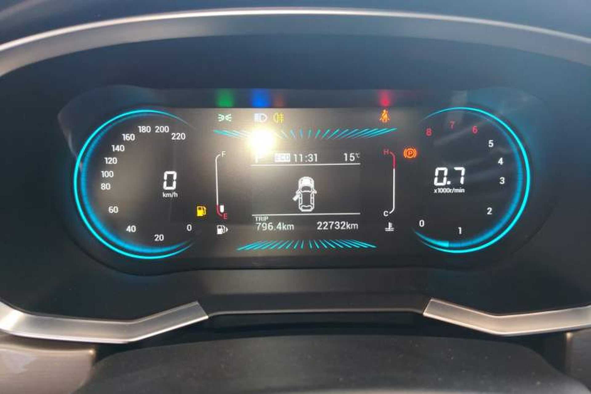 Used JETOUR X70 2023 1.5T DCT Beyond PRO Edition 5-Seater Instrument Cluster