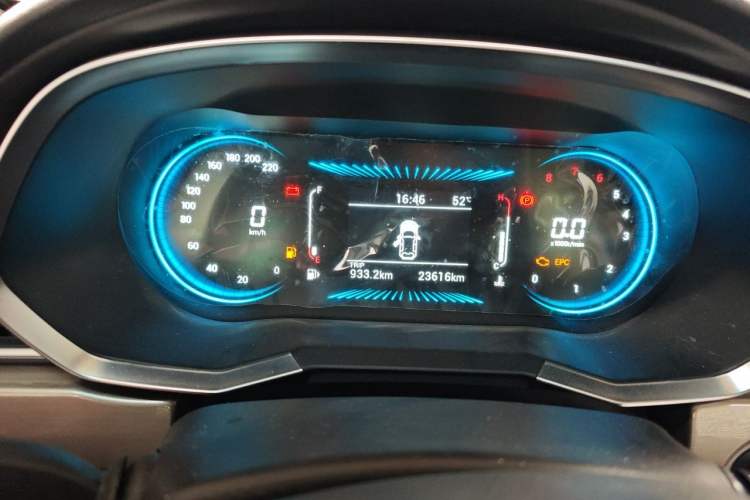 Used JETOUR X70 2023 1.5T Manual Overdrive Version 5 Seats Instrument Cluster