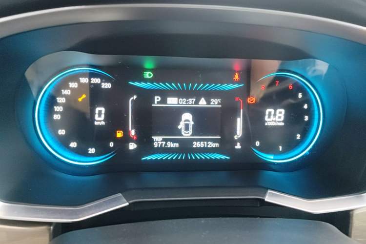 Used JETOUR X70 2023 1.5T DCT Beyond PRO Edition 5-Seater Instrument Cluster