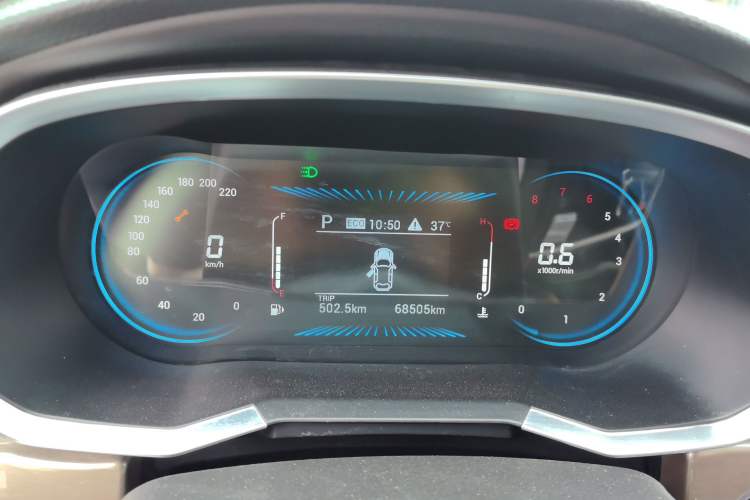 Used JETOUR X70 2023 1.5T DCT Beyond PRO Edition 7 Seats Instrument Cluster