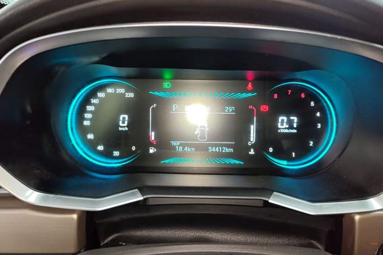 Used JETOUR X70 2023 1.5T DCT Beyond PRO Edition 5-Seater Instrument Cluster