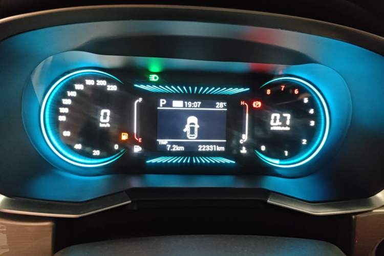 Used JETOUR X70 2023 1.5T DCT Overpass PRO+ Edition 7 Seats Instrument Cluster