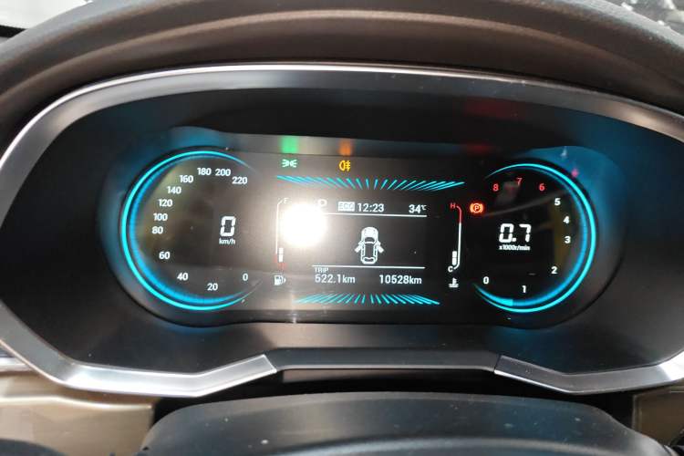 Used JETOUR X70 2023 1.5T DCT Beyond PRO+ Edition 5-Seater Instrument Cluster
