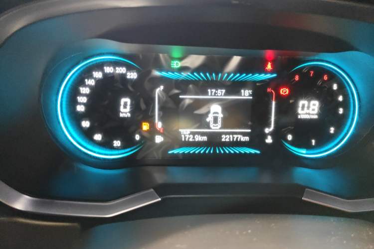 Used JETOUR X70 2023 1.5T Manual Overdrive Version 7 Seats Instrument Cluster