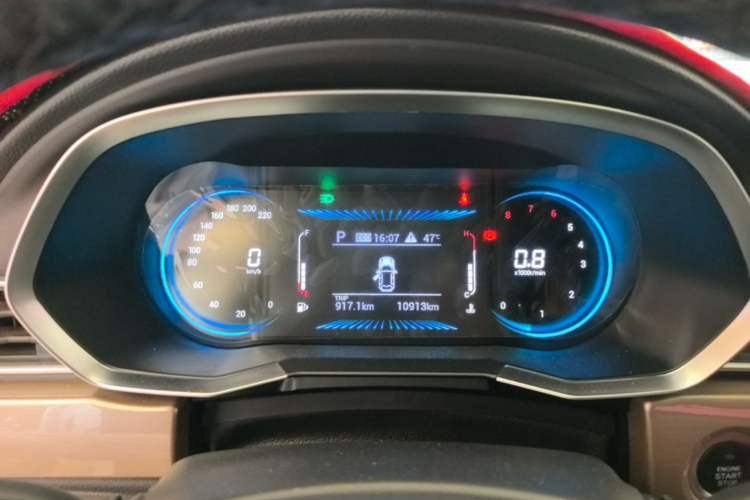 Used JETOUR X70 2023 1.5T DCT Beyond PRO Edition 7 Seats Instrument Cluster