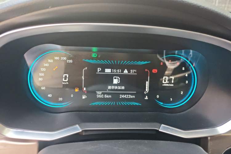 Used JETOUR X70 2023 1.5T DCT Overpass PRO+ Edition 7 Seats Instrument Cluster