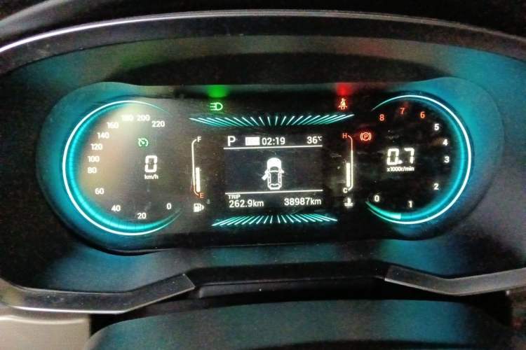 Used JETOUR X70 2023 1.5T DCT Beyond PRO+ Edition 5-Seater Instrument Cluster