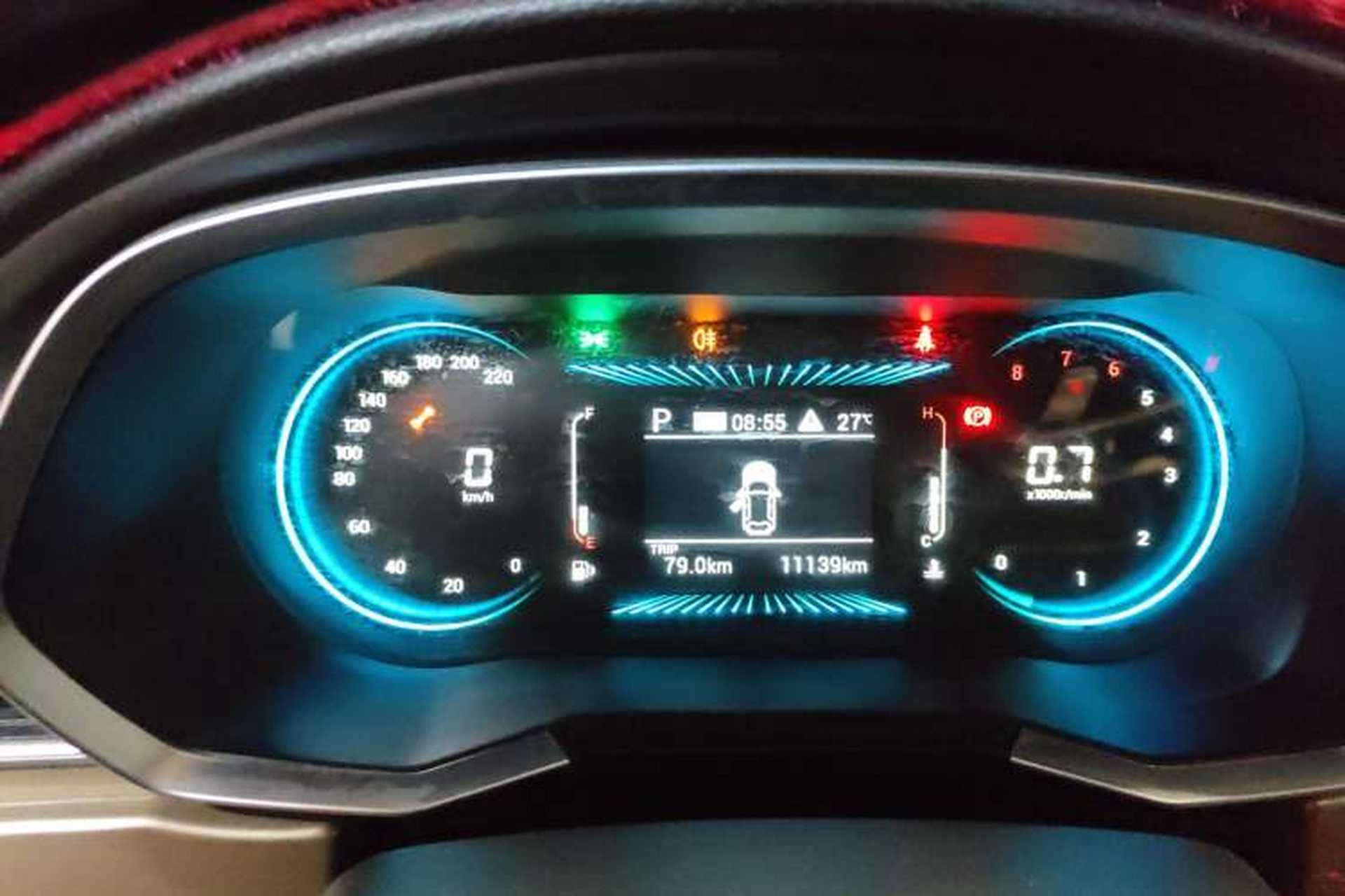 Used JETOUR X70 2023 1.5T DCT Overpass PRO+ Edition 7 Seats Instrument Cluster