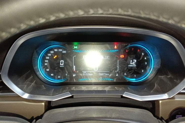 Used JETOUR X70 2023 1.5T DCT Beyond PRO Edition 7 Seats Instrument Cluster