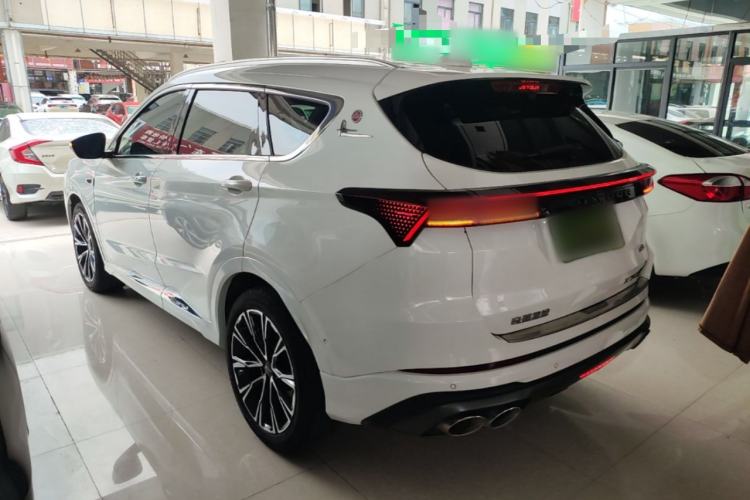 Used JETOUR X70 2023 Zhege 2.0T DCT Wolong 5-Seater Rear Left 45 Deg