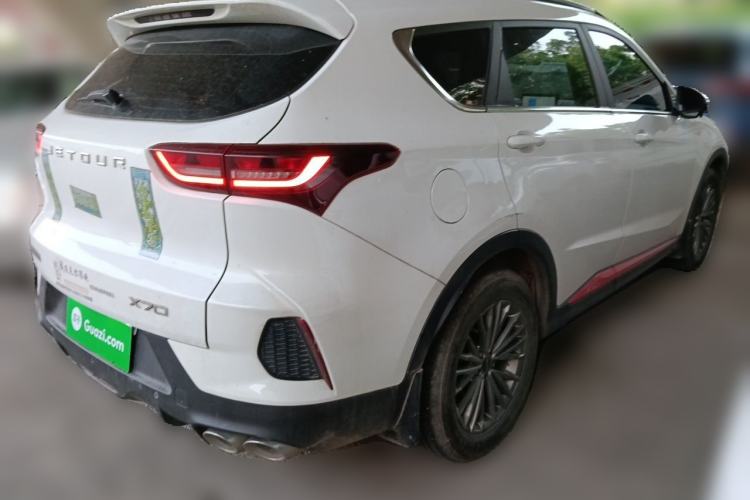 Used JETOUR X70 2023 1.5T DCT Beyond PRO+ Edition 5-Seater Rear Right 45 Deg