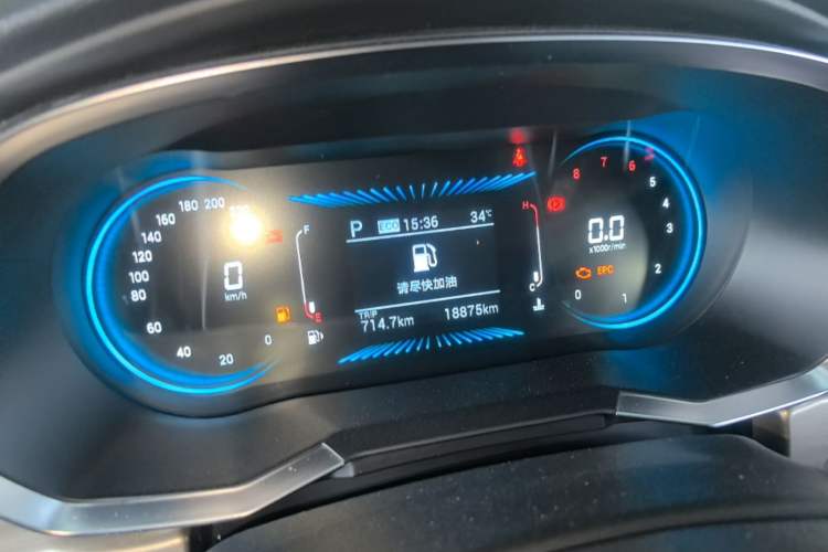 Used JETOUR X70 2024 1.5T DCT Glory PRO 5-Seater Instrument Cluster