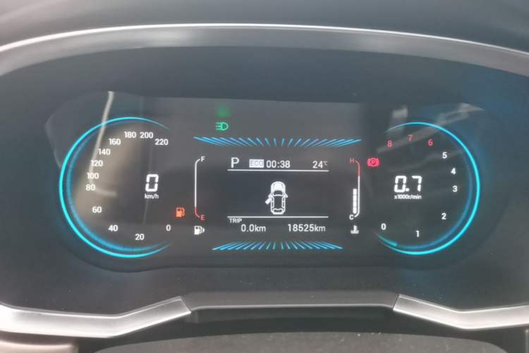 Used JETOUR X70 2024 1.5T DCT Glory PRO 5-Seater Instrument Cluster