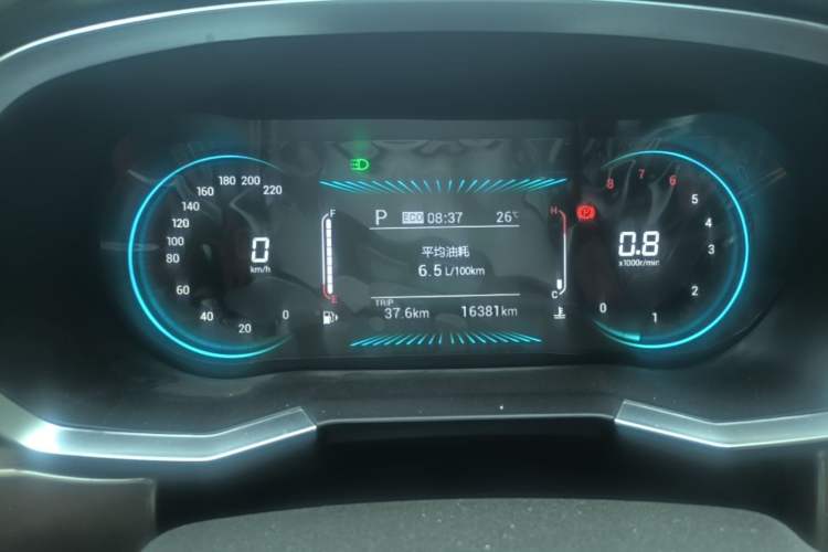 Used JETOUR X70 2024 1.5T DCT Glory PRO 7-Seater Instrument Cluster