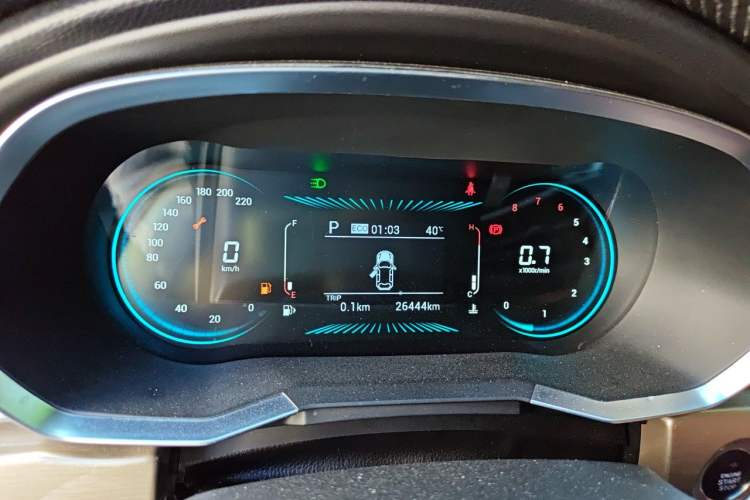 Used JETOUR X70 2024 1.5T DCT Enjoyment Edition 5 Seats Instrument Cluster
