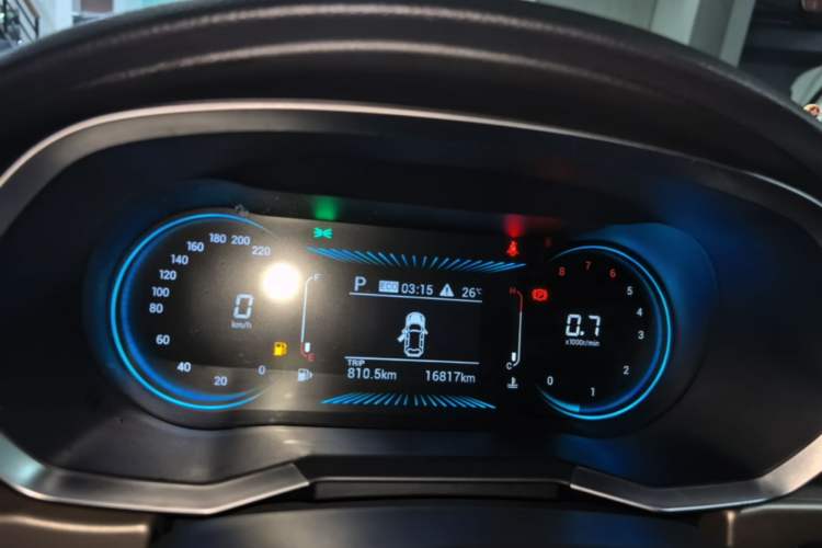 Used JETOUR X70 2024 1.5T DCT Glory PRO 5-Seater Instrument Cluster