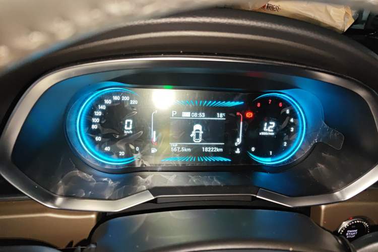 Used JETOUR X70 2024 1.5T DCT Glory PRO 7-Seater Instrument Cluster