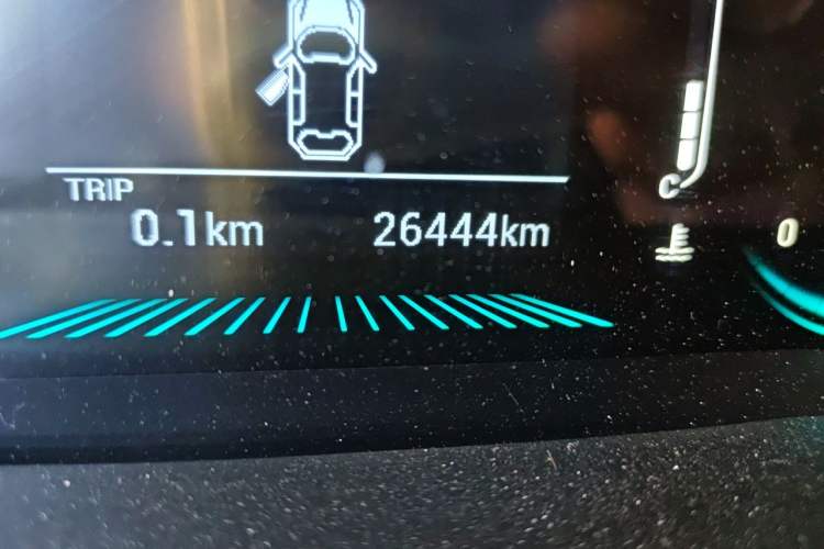 Used JETOUR X70 2024 1.5T DCT Enjoyment Edition 5 Seats Odometer Close Up