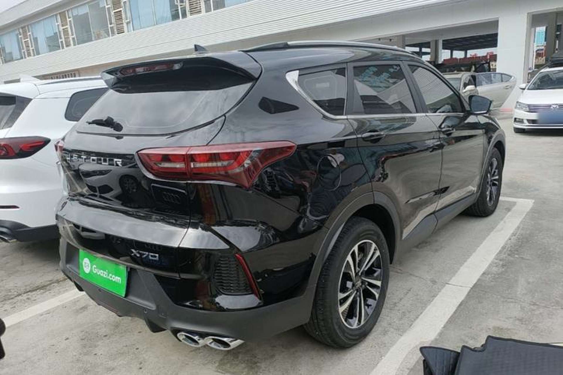 Used JETOUR X70 2024 1.5T DCT Enjoy Edition 7-Seater Rear Right 45 Deg