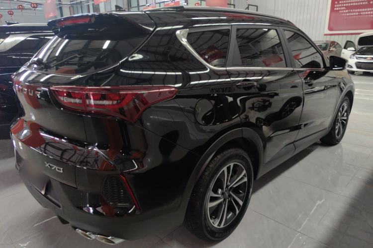 Used JETOUR X70 2024 1.5T DCT Enjoy Edition 7-Seater Rear Right 45 Deg