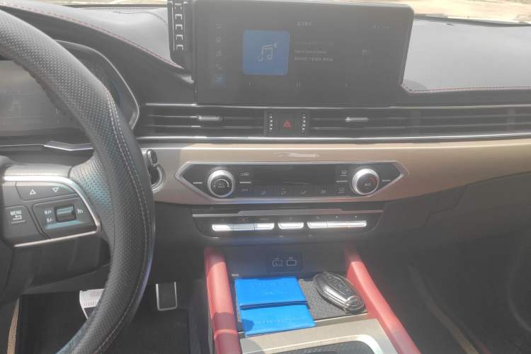 Used JETOUR X70 2024 1.5T DCT Enjoy Edition 7-Seater Audio And AC Panel