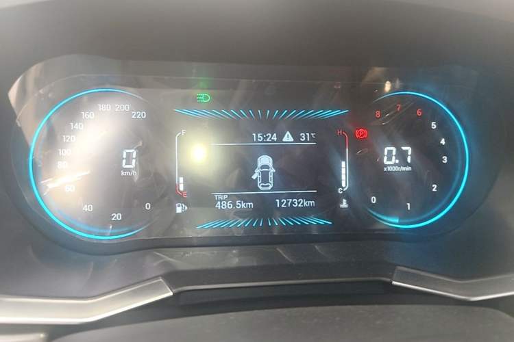 Used JETOUR X70 2024 1.5T Manual Glory Edition 5 Seats Instrument Cluster