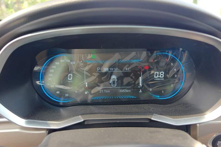 Used JETOUR X70 2024 1.5T DCT Enjoyment Edition 5 Seats Instrument Cluster