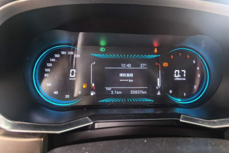 Used JETOUR X70 2024 1.5T Manual Glory Edition 5 Seats Instrument Cluster