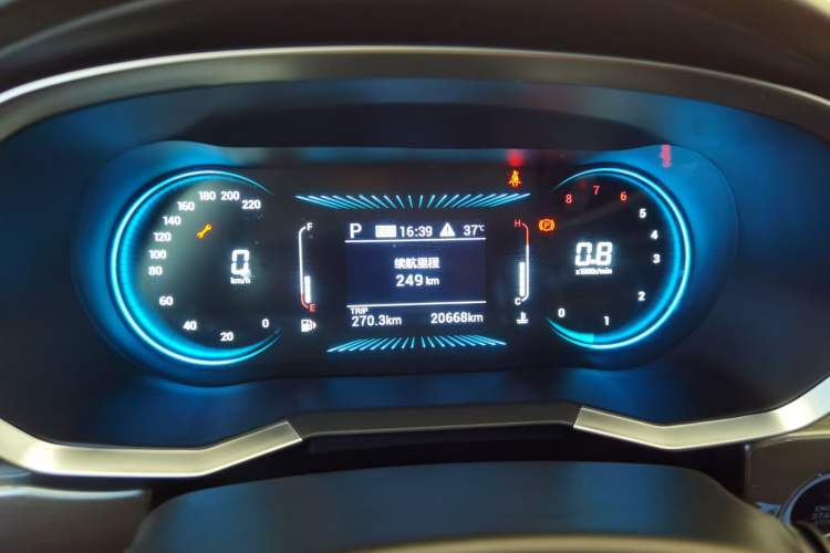 Used JETOUR X70 2024 1.5T DCT Enjoyment Edition 5 Seats Instrument Cluster