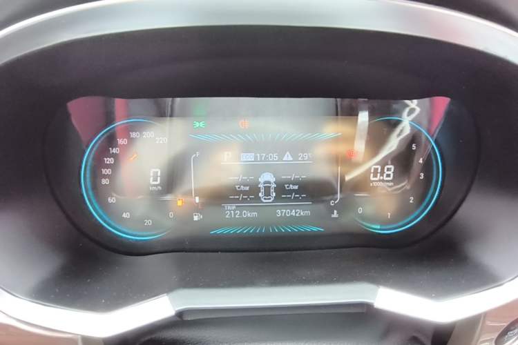 Used JETOUR X70 2024 1.5T DCT Glory PRO 5-Seater Instrument Cluster