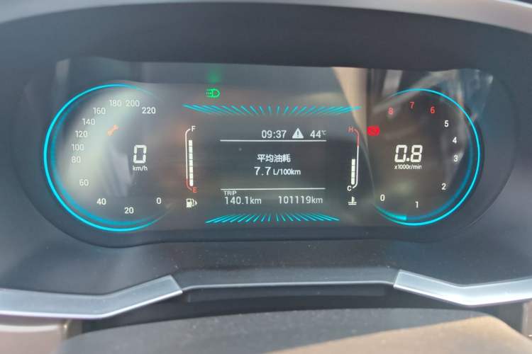 Used JETOUR X70 2024 1.5T Manual Glory Edition 7 Seats Instrument Cluster