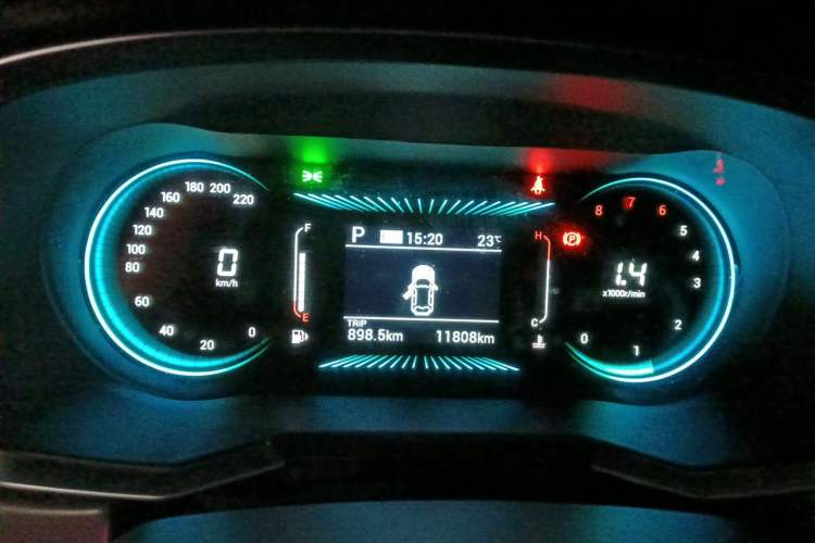 Used JETOUR X70 2024 1.5T DCT Glory PRO 7-Seater Instrument Cluster
