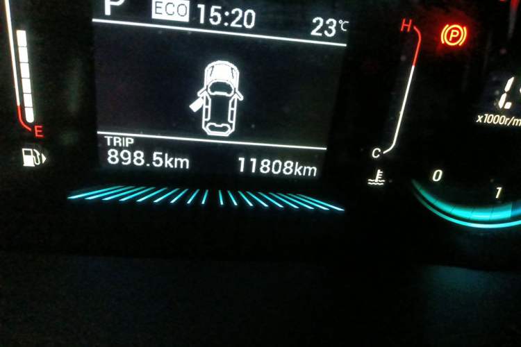 Used JETOUR X70 2024 1.5T DCT Glory PRO 7-Seater Odometer Close Up