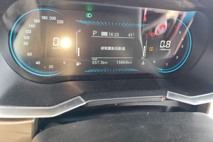 Used JETOUR X70 2024 1.5T DCT Glory PRO 5-Seater Odometer Close Up