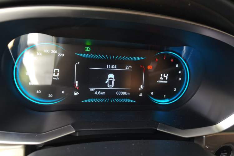 Used JETOUR X70 2025 1.5T Manual Overdrive Version 5 Seats Instrument Cluster