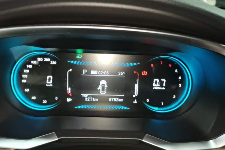 Used JETOUR X70 2025 1.5T DCT Beyond PRO 7-Seater Instrument Cluster