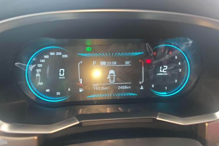 Used JETOUR X70 2025 1.5T DCT Overdrive PRO 5-Seater Instrument Cluster