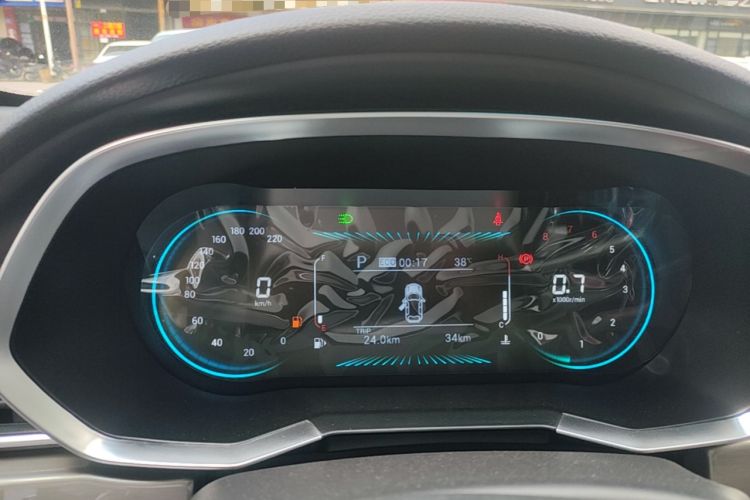 Used JETOUR X70 2025 1.5T DCT Zhenxiang Edition 5 Seats Instrument Cluster