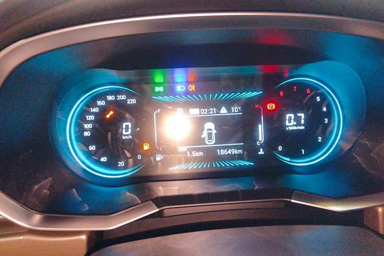 Used JETOUR X70 2025 1.5T DCT Overdrive PRO 5-Seater Instrument Cluster