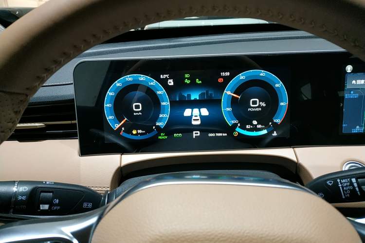 Used JETOUR X70 C-DM 2024 Far Voyage PRO+ 7-Seater Instrument Cluster