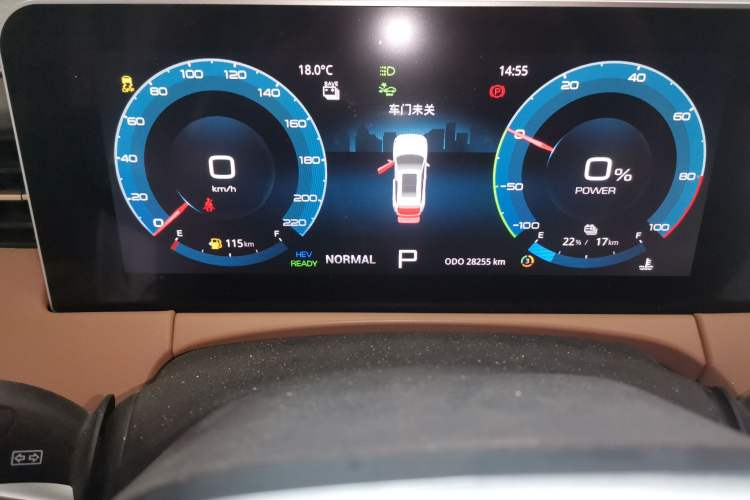 Used JETOUR X70 C-DM 2024 Far Voyage PRO 7-Seater Odometer Close Up