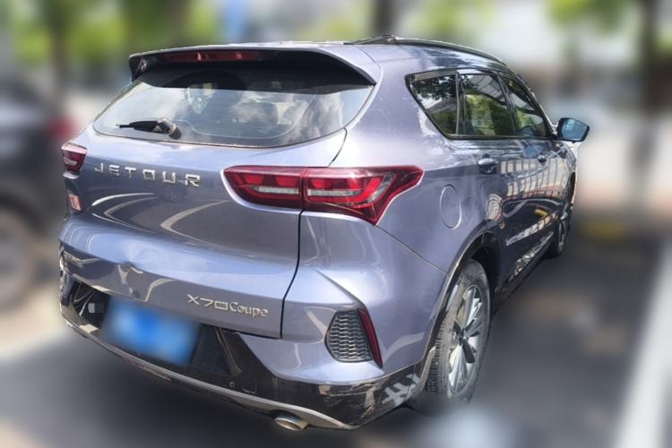 Used JETOUR X70 Coupe 2020 1.6T DCT Cool 5-Seater Rear Right 45 Deg