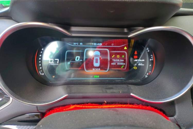 Used JETOUR X70 Coupe 2020 1.6T DCT Cool 6-Seater Instrument Cluster