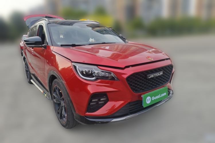 Used JETOUR X70 Coupe 2020 1.6T DCT CoolFuel 5-Seater Front Right 45 Deg