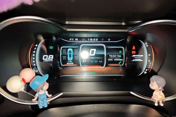 Used JETOUR X70 Coupe 2020 1.6T DCT ChaoPLUS 7-seater Instrument Cluster