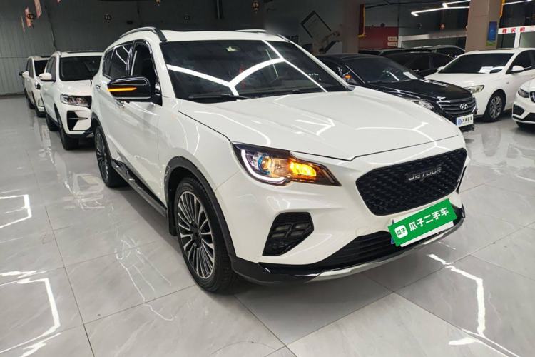 Used JETOUR X70 Coupe 2020 1.5T DCT Trendy Cool 5-seater Front Right 45 Deg