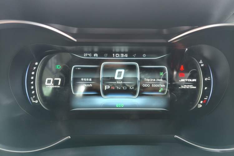 Used JETOUR X70 Coupe 2020 1.6T DCT Cool 5-Seater Instrument Cluster